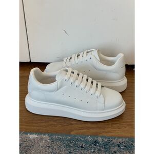 Alexander McQueen - Oversized Triple WhiteSneakers - Size 11 (45, But Fits 11)
